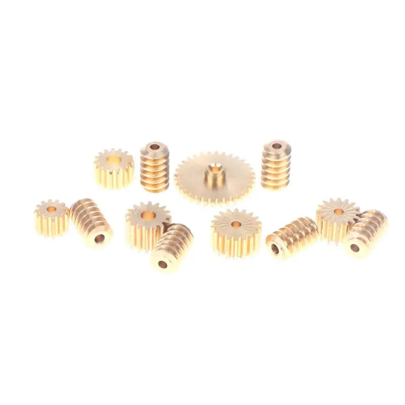 0.5M Copper Worm Gear Drive Set – 12–32 Teeth DIY Model Kit