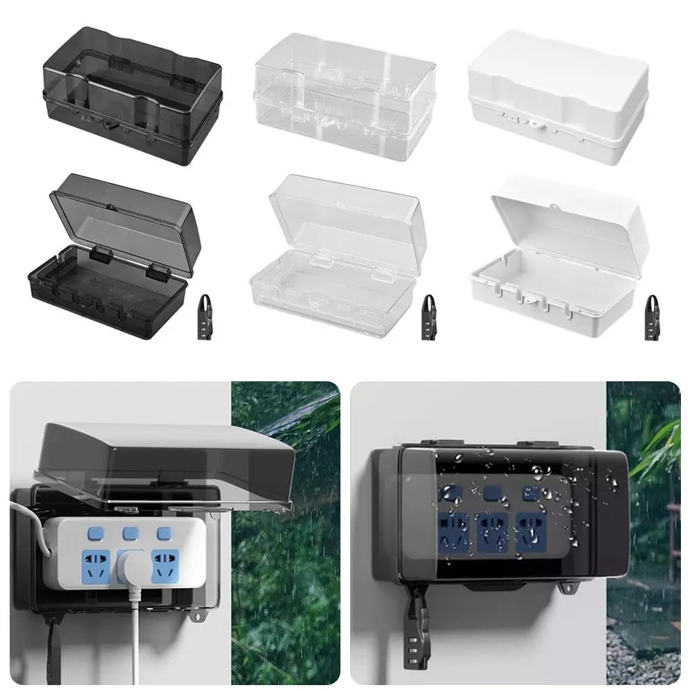 Weatherproof Outdoor Plug Box | Extension Lead Socket Cover