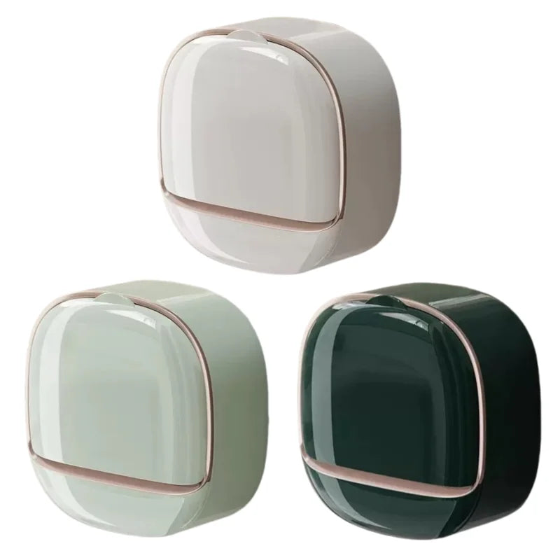 Waterproof Hanging Soap Box with Drainage for Shower & Bathroom