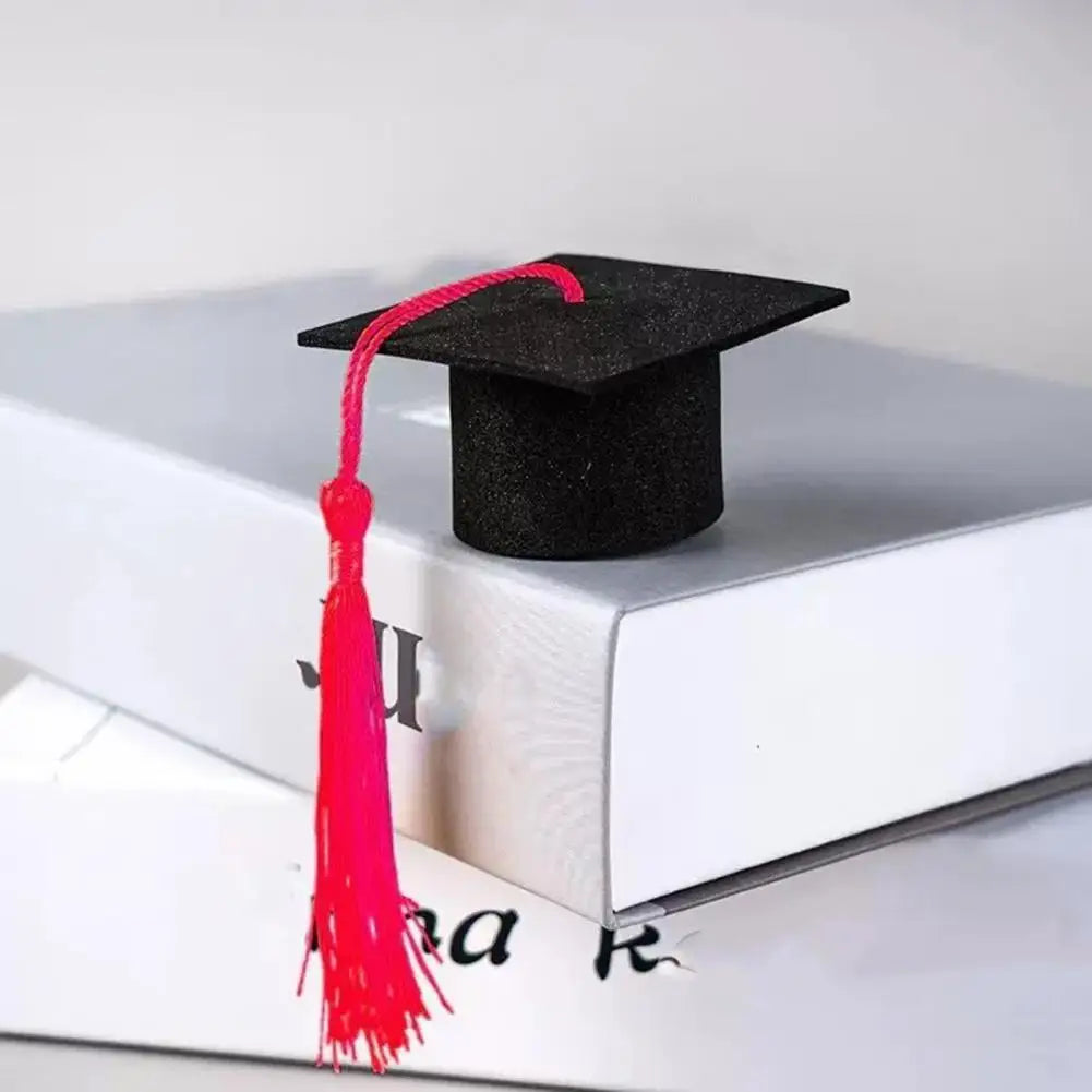 Mini Felt Graduation Cap Tassel Set – DIY Party Decor