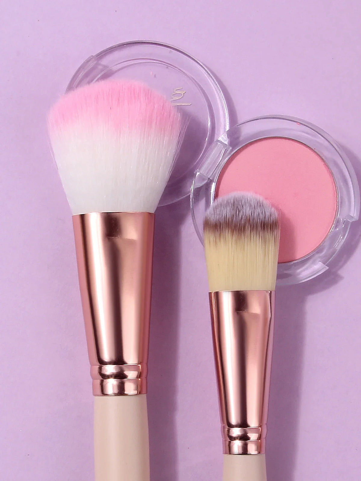 9PCS Mini Makeup Brush Set – Travel Foundation & Eyeshadow Kit