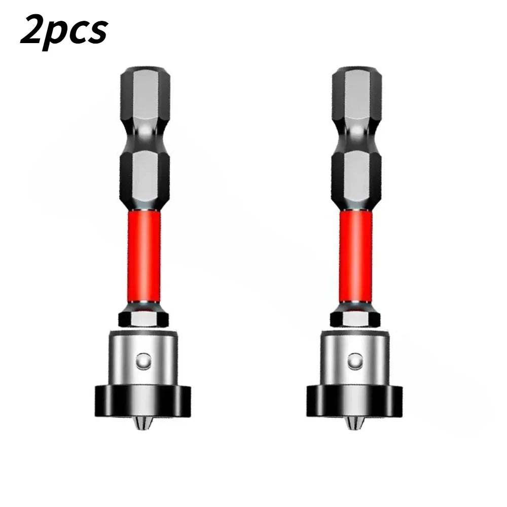 Magnetic Drywall Screw Setter Bit S2 Depth Stop – 1/2/3/5 Pack