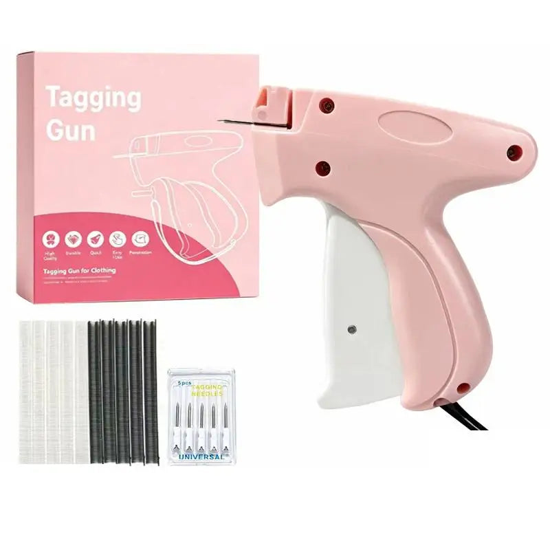 Garment Tagging Gun Kit – 1 Gun, 5 Needles & 1000 Fasteners