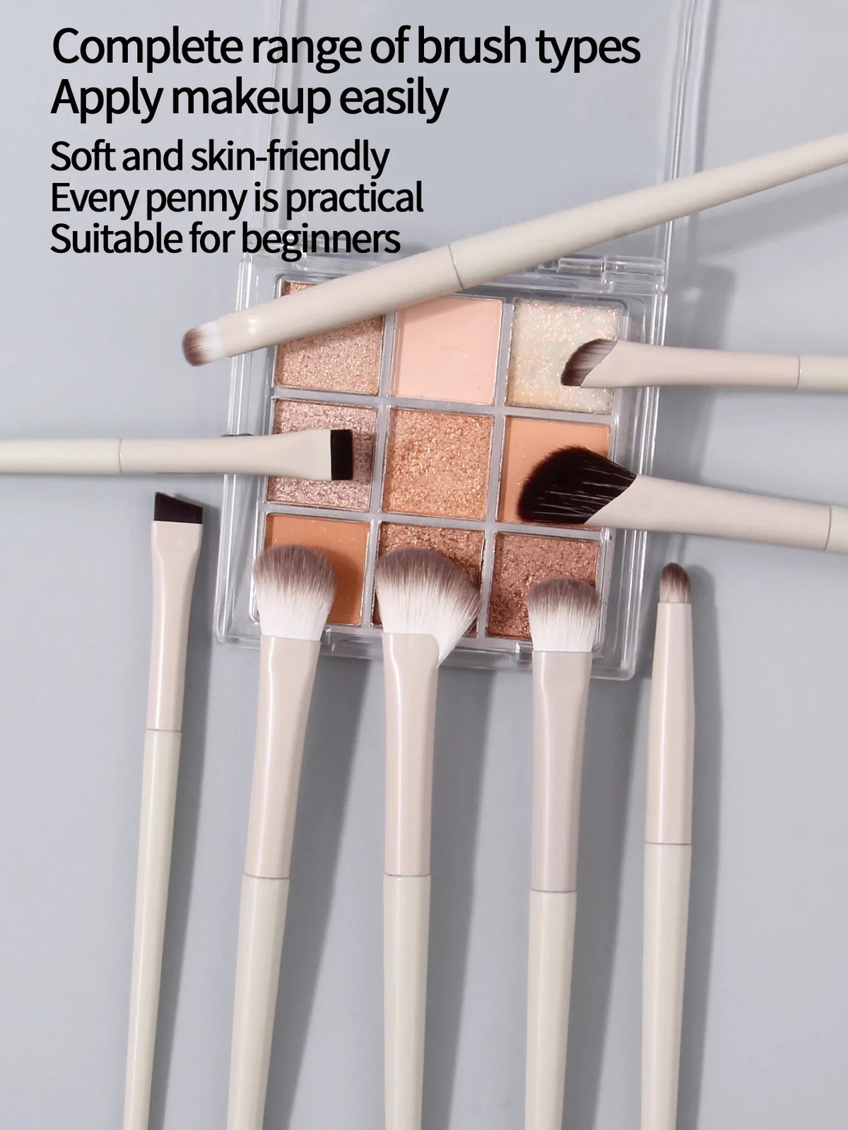 Eye Makeup Brush Set – Eyeliner, Eyebrow & Contour Brushes