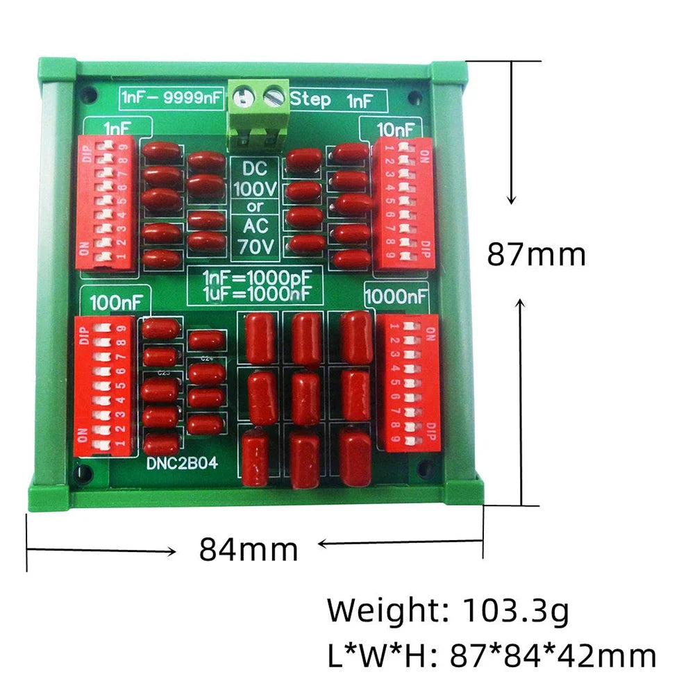 Programmable Capacitor Board 1nF–9999nF | HpLive Film Module
