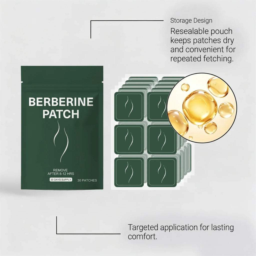 OceAura Berberine Body Patches – Energy & Wellness Support