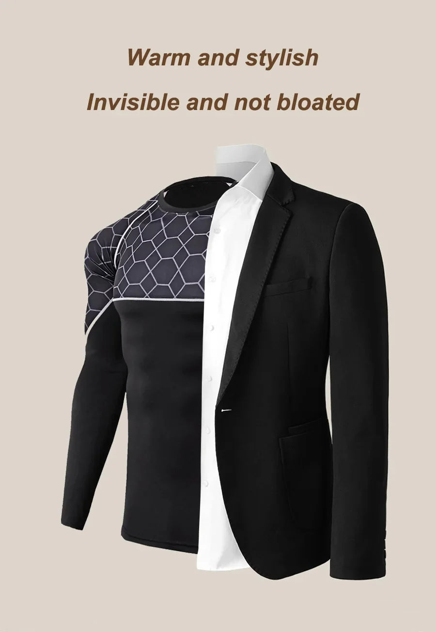 Men's Thermal Compression Base Layer Long Sleeve Shirt