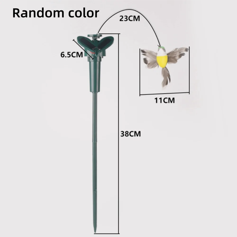 Solar Dancing Bird & Butterfly Garden Stake Ornament | Waterproof