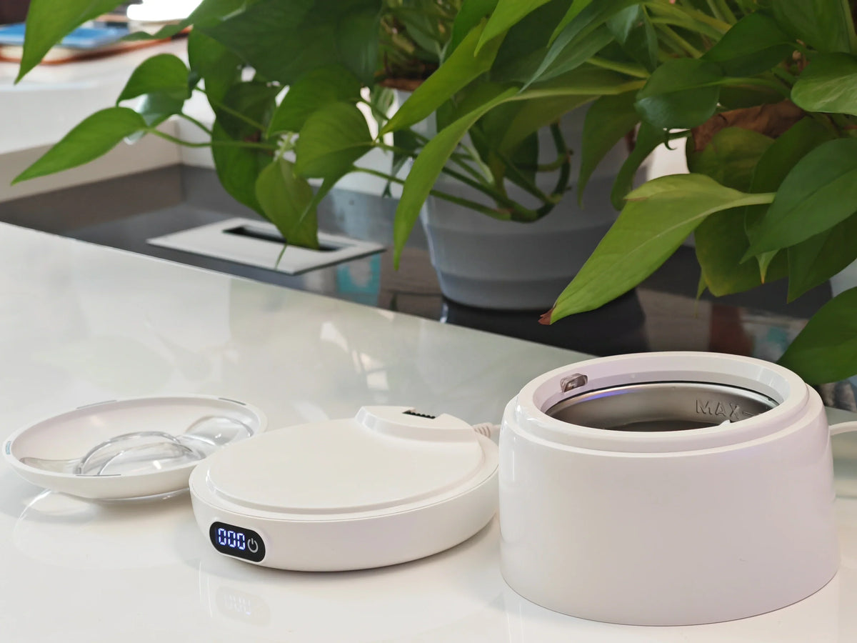 Ultrasonic UV Cleaner 45kHz 200ml Touch Timer | Home Use