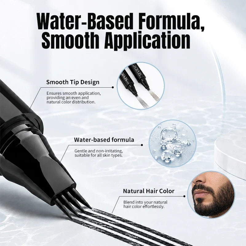 Sevich Waterproof Beard Filler Pen & Brush | Fuller Beard