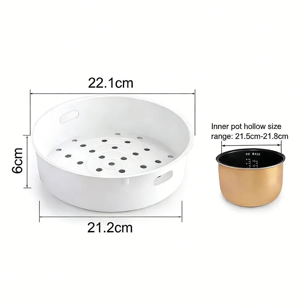 Universal Rice Cooker Steaming Basket & Rack | Multi-Size