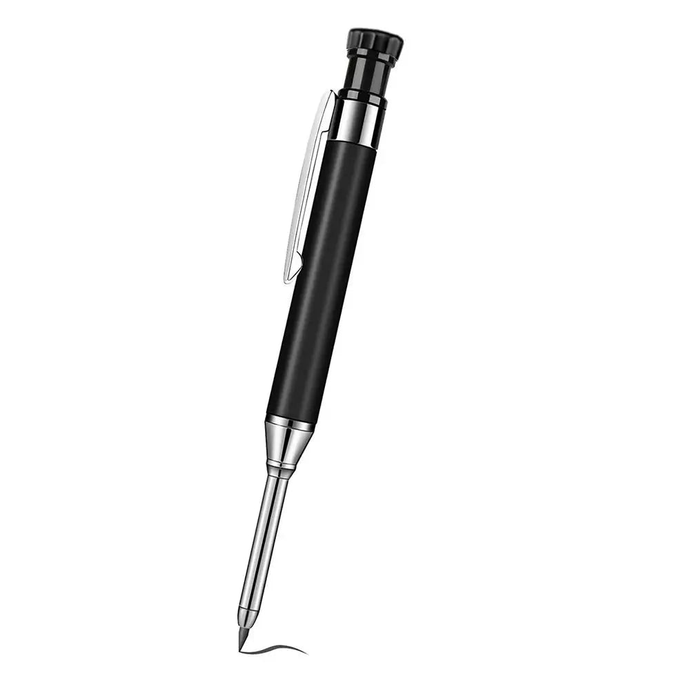 Deep Hole Marking Pencil with Built-In Sharpener | Carpenter
