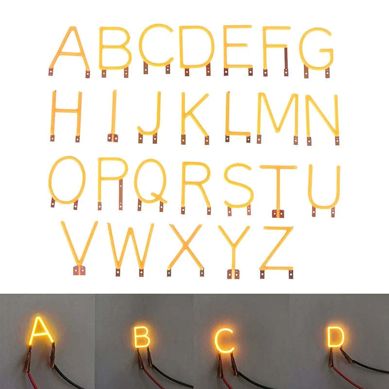 Yellow LED Edison Filament Light DC3V DIY Party Decoration