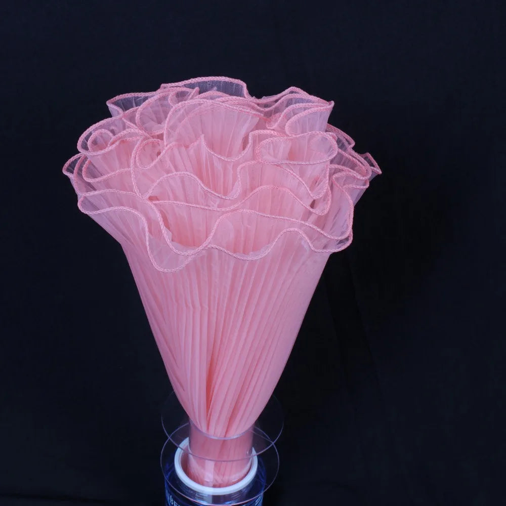 Pearl Wave Mesh Flower Bouquet Wrapping Yarn 28cm x 4 Yards