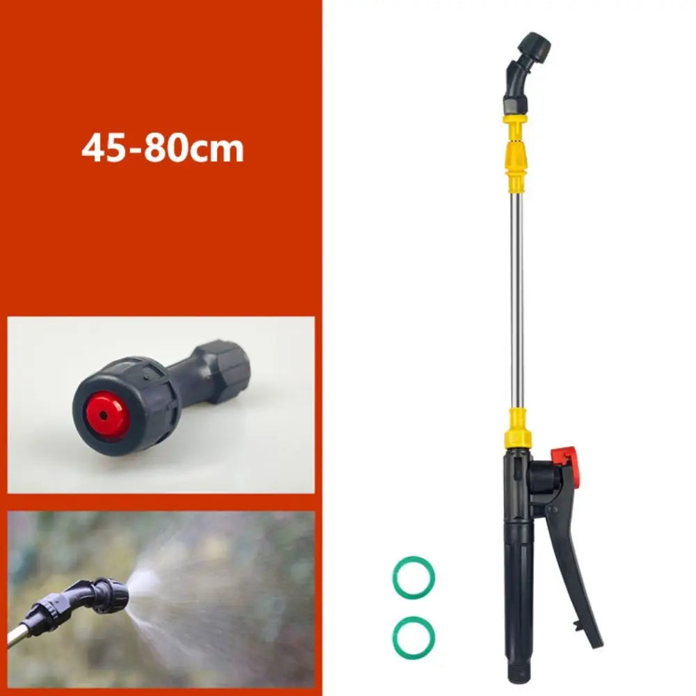 Retractable Stainless Steel Sprayer Wand – Adjustable Extension Rod