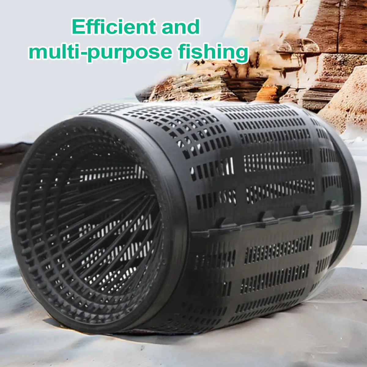 Portable Fish Trap Cage – Eel Shrimp Crab Crayfish Lobster