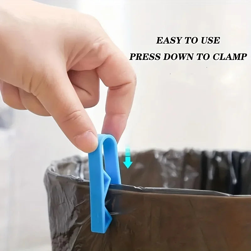 Non-Slip Trash Can Bag Clips Holder – 10/20 Pack | Nixie