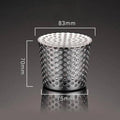50mm Stainless Steel Drain Cover Insert Filter & PVC Pipe Cap