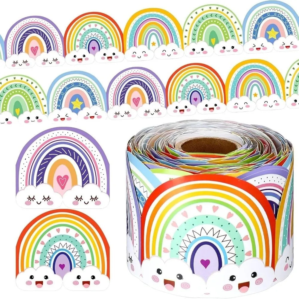Self-Adhesive Chalkboard Bulletin Board Border Roll 7cm
