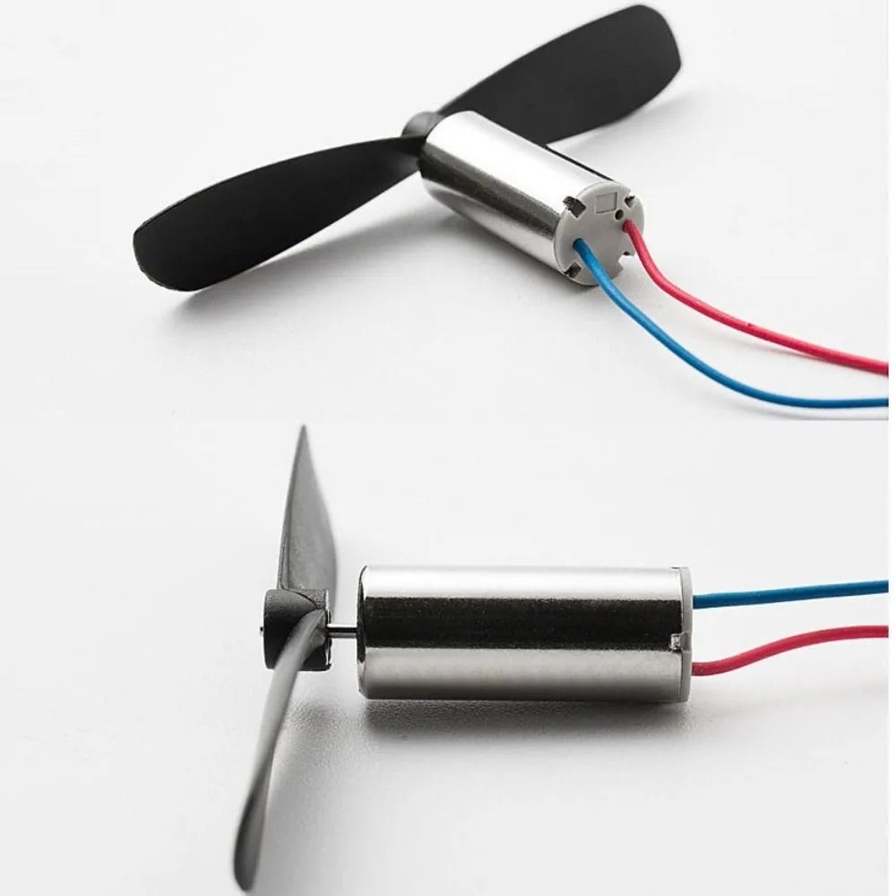 716 Coreless DC Motor with Propeller 3.7–4.2V | 2-Pack