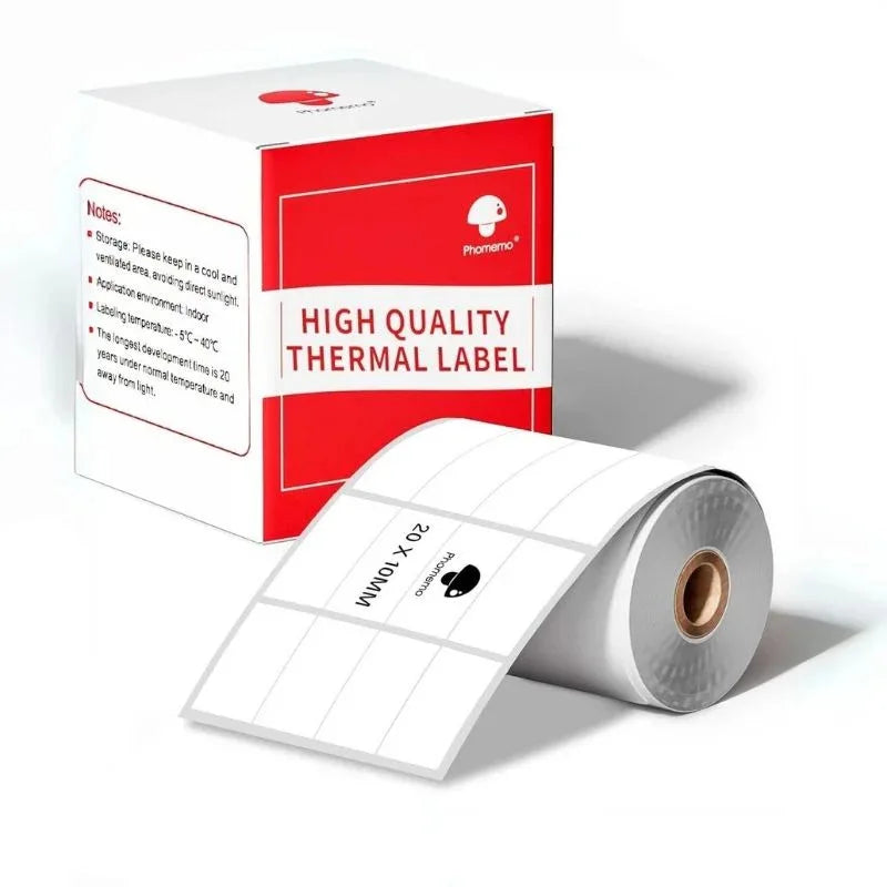 Phomemo M110/M200 Self-Adhesive Thermal Labels 20–50mm