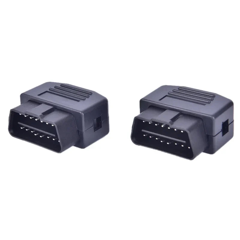 Universal OBD2 16-Pin Male Connector Plug Waterproof Adapter