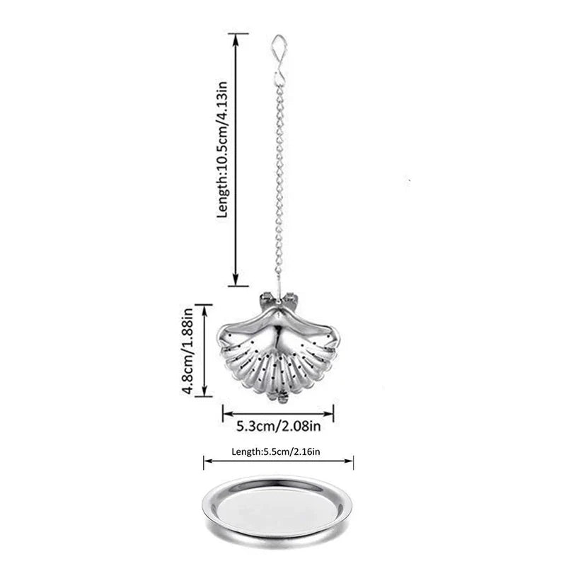 Stainless Steel Tea Infuser Strainer & Herbal Spice Filter