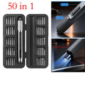 DAZZLEEX Rechargeable Precision Electric Screwdriver Set 50 Bits