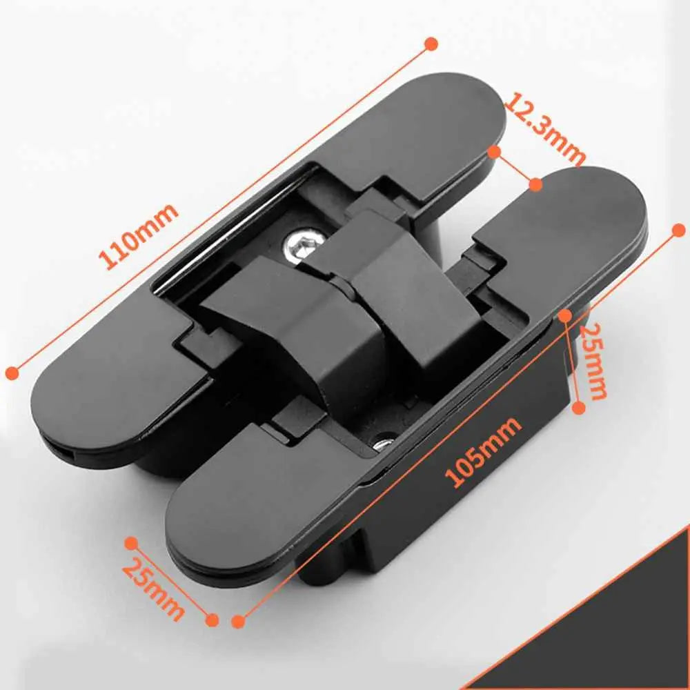 Hidden Cross Hinge – Concealed Folding Door Hinge Stainless Steel