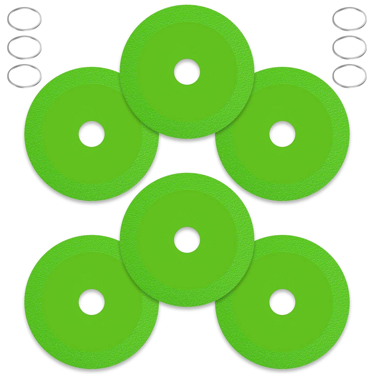 6Pcs Diamond Glass Cutting Discs for Angle Grinder – Ultra Thin