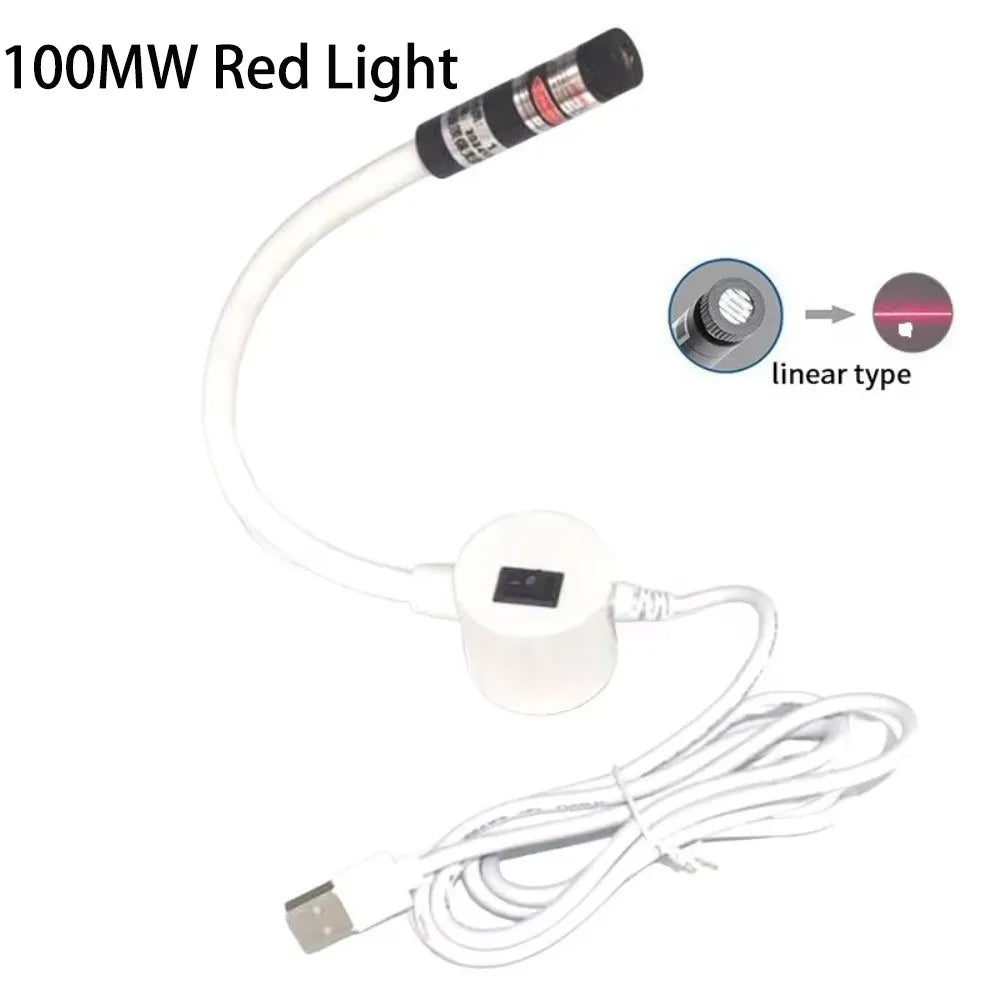 Magnetic Quilting Laser Light – USB Sewing Guide Dot Cross Line