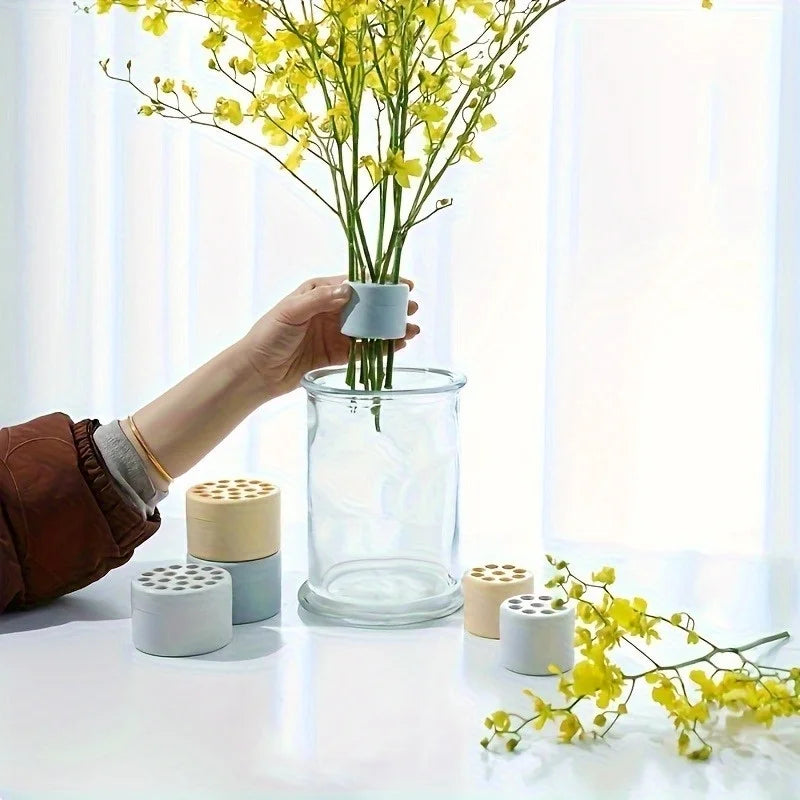 Spiral Stem Holder for Vase – Ikebana Floral Arranger