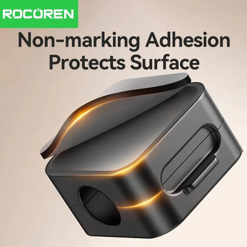 Rocoren Magnetic Cable Organizer Clips | Adhesive Wire Holder