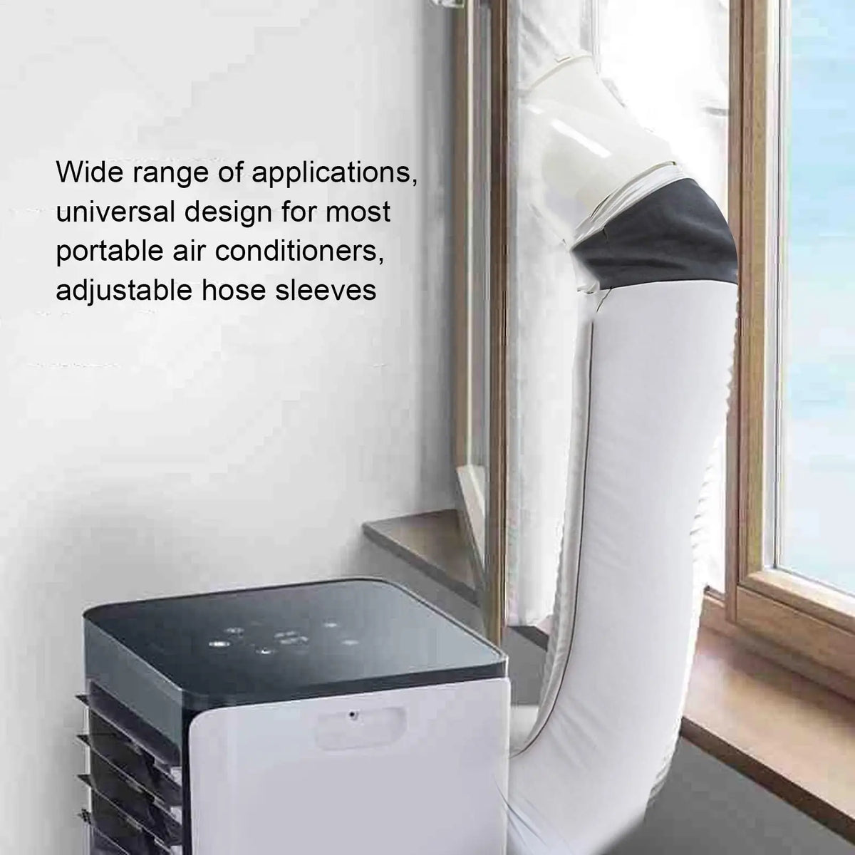 Portable AC Hose Insulation Sleeve | Dustproof Oxford Cloth Cover
