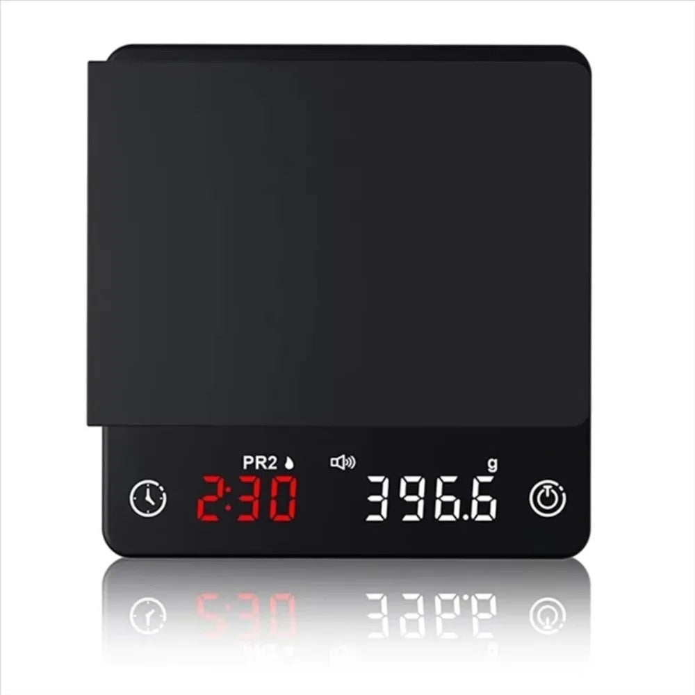 Mini Digital Coffee Scale 2kg, 0.1g Accuracy & Timer