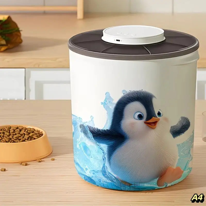 Waterproof Cat & Dog Food Container Stickers – PVC Decals