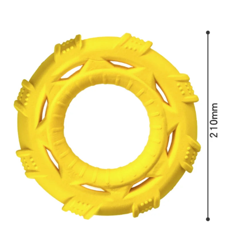 TPR Foam Dog Pull Ring Toy – Bite-Resistant Interactive Chew