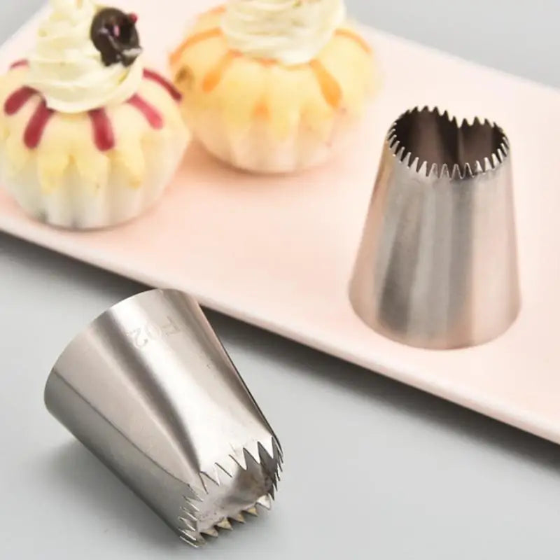 Square Icing Piping Nozzles – Cake Decorating Pastry Tips Set
