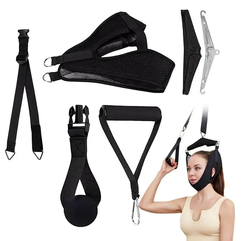 Portable Cervical Traction Neck Stretcher Device – Home Use