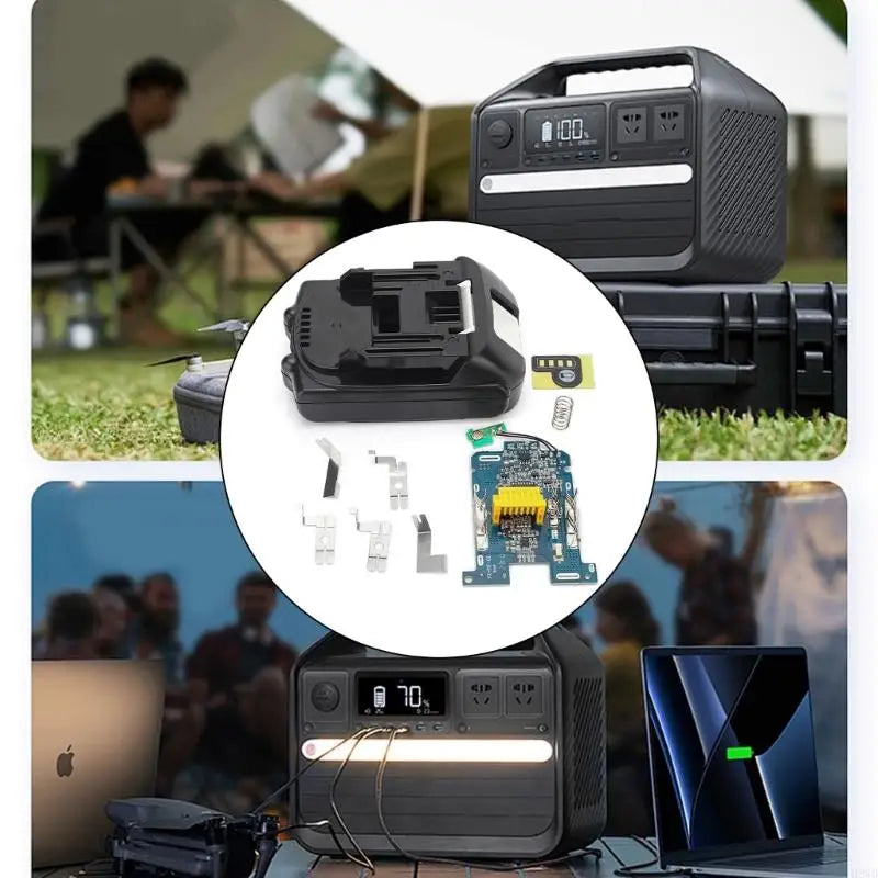 18V Battery Case & Protective Board for Grinder & Hand Drill