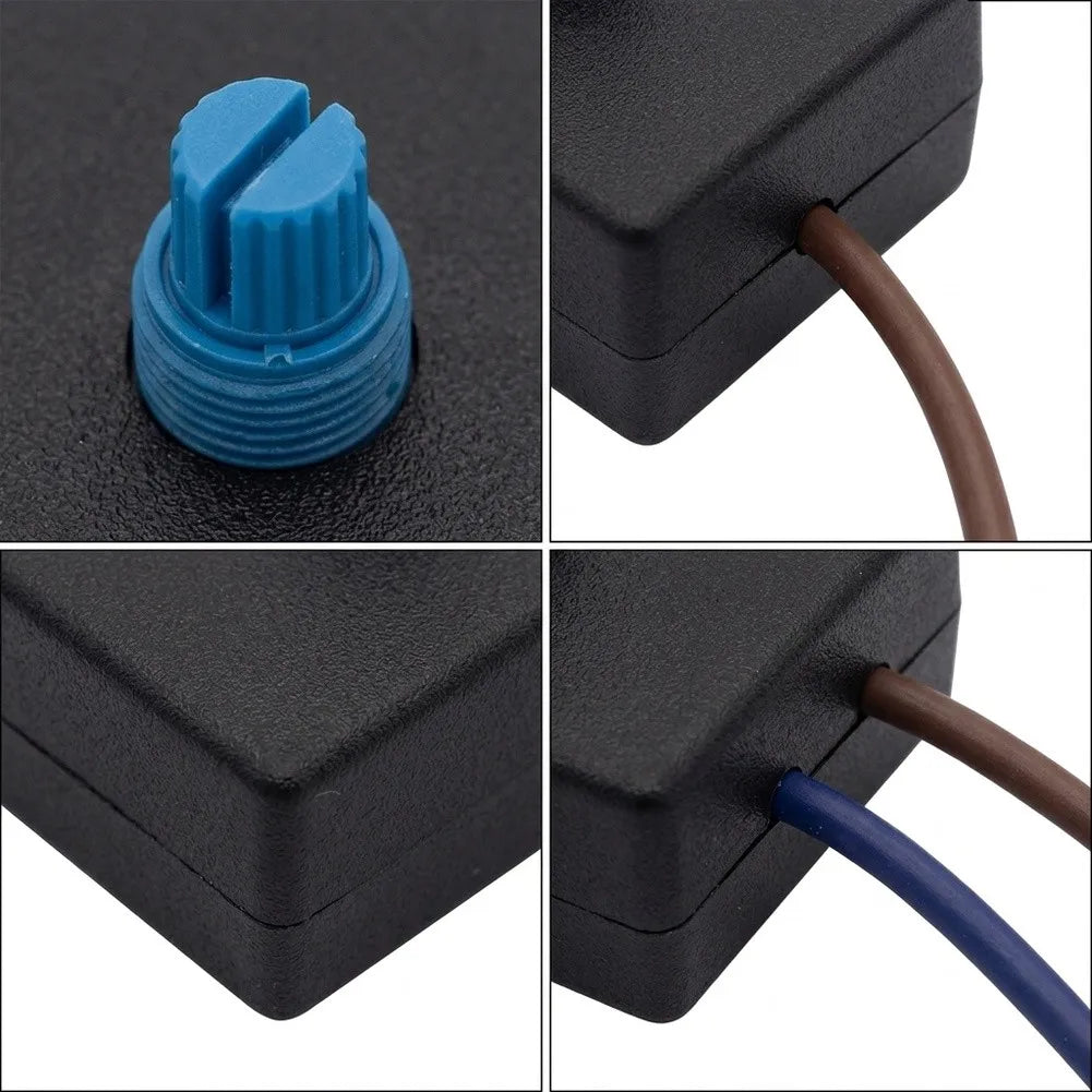 120V Rotary Dimmer Switch – LED & Lamp Brightness Controller