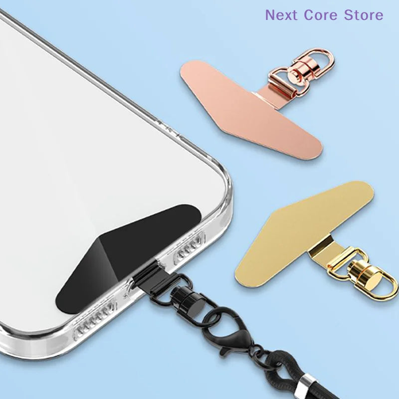 Steel Phone Lanyard Clip Gasket Patch – 360° Metal Strap