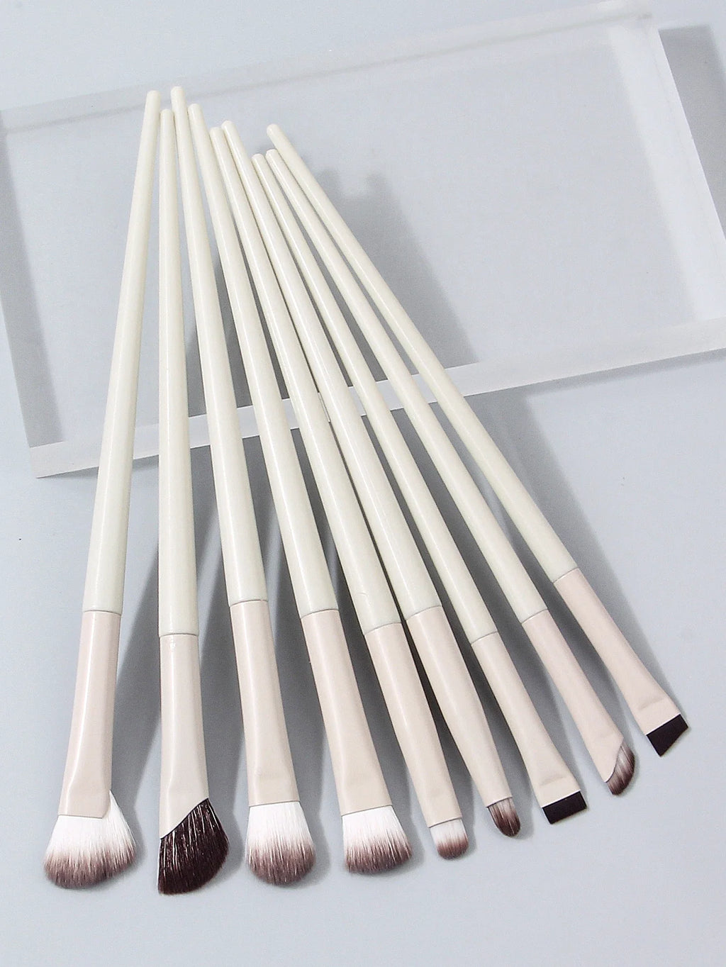 9-Piece Soft Eye Makeup Brush Set – Eyeliner & Eyeshadow
