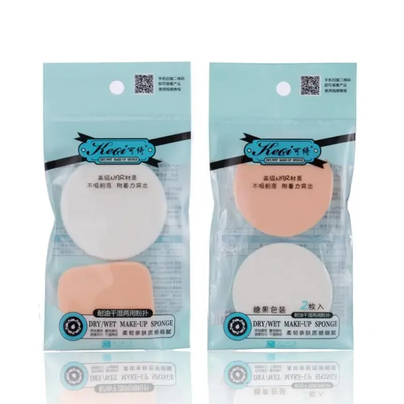 2Pcs Sponge Makeup Puff Foundation Blender Set | VanKood