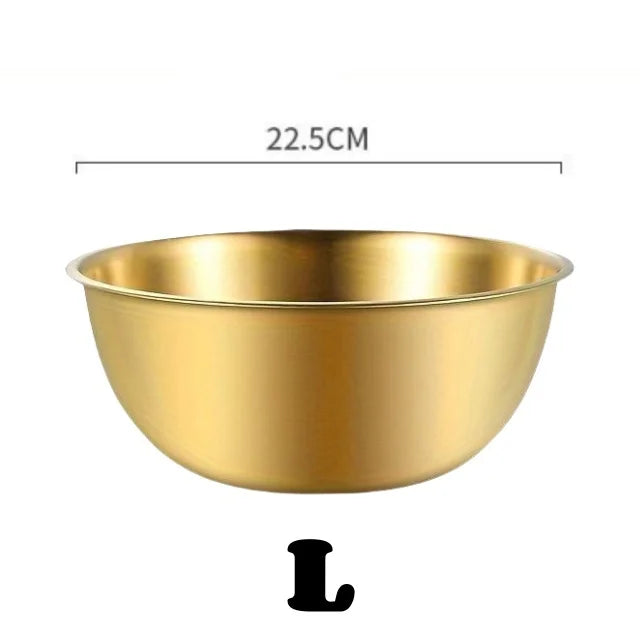 Stainless Steel Mixing Bowl Set with Scale – 1-3 Pcs