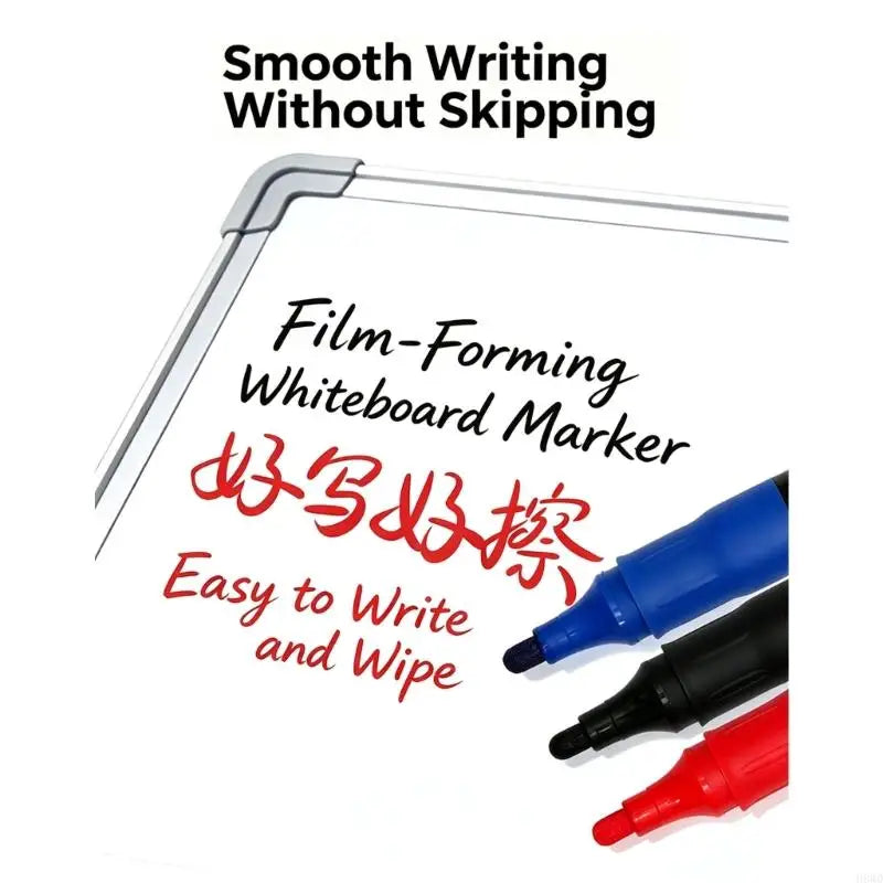 Film Forming Whiteboard Marker Set | 10 Pack Peelable