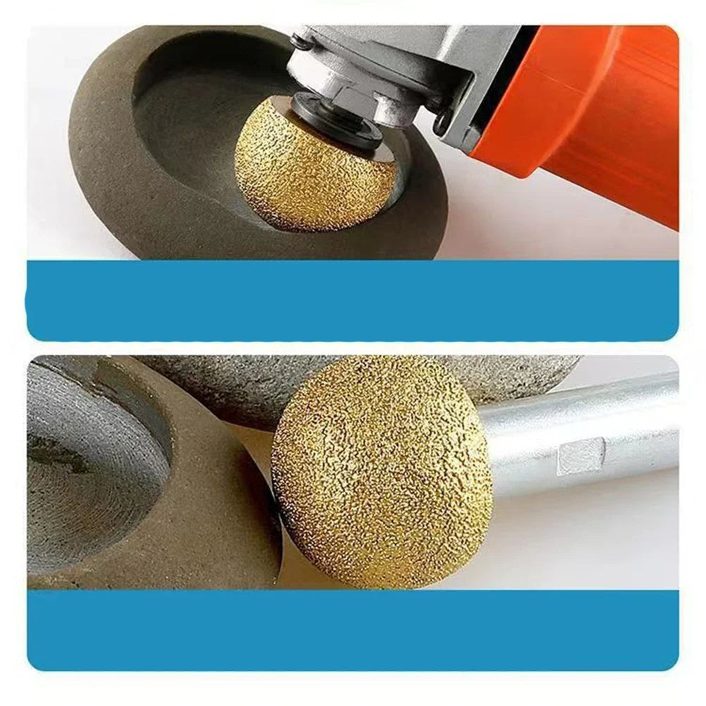 Mushroom Head Diamond Grinding Wheel | Brazed Abrasive Tool