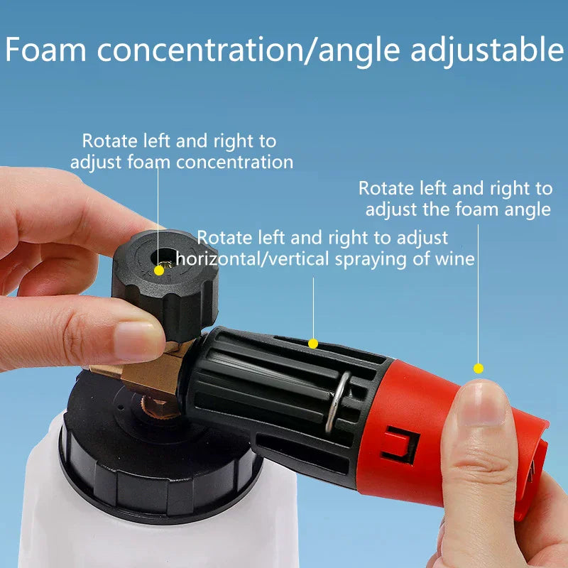 Snow Foam Lance 1L – 1/4" Quick Connect Pressure Washer Gun