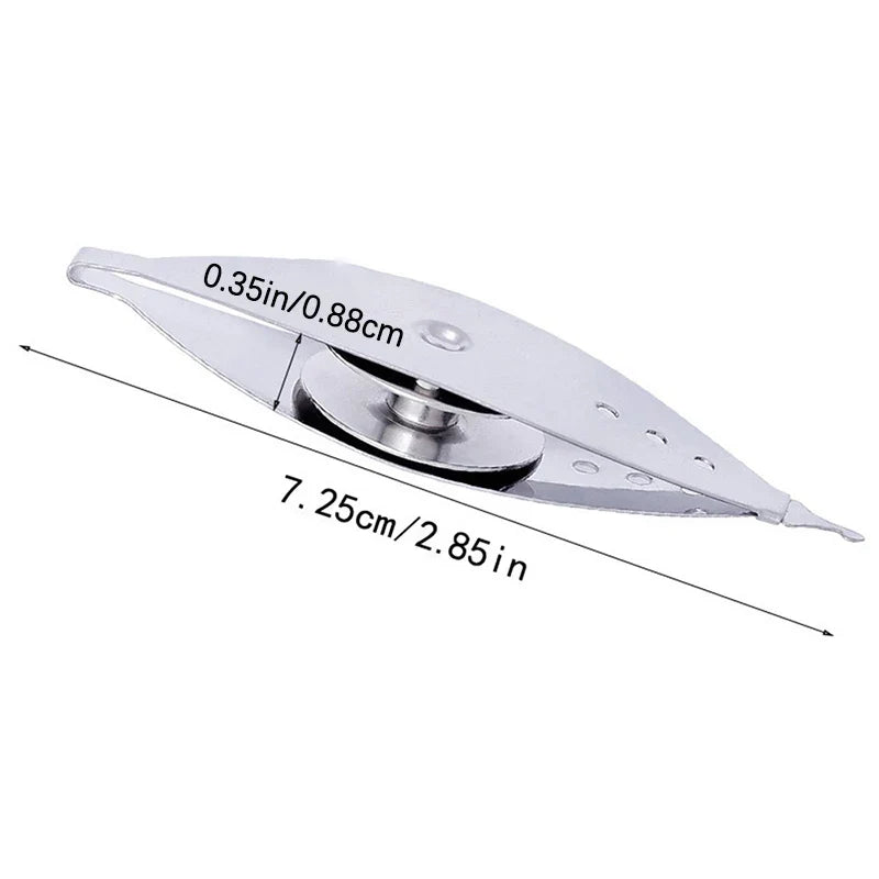 Metal Tatting Shuttle for Hand Lace Making – DIY Craft Tool