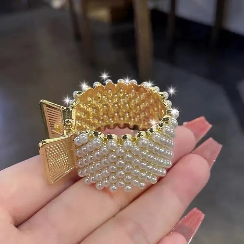 Metal Hair Claw Clip – Korean Ponytail Hairpin for Women